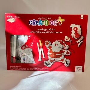 Creatology Santa Sewing Craft Kit Kids DIY Holiday Ornament NIB